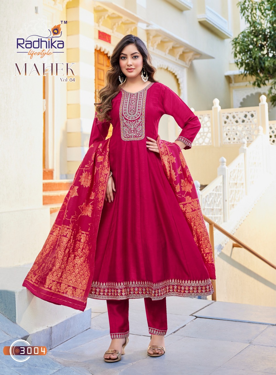 Radhika Lifestyle Mahek Vol 4 Readymade Dress Catalog collection 7