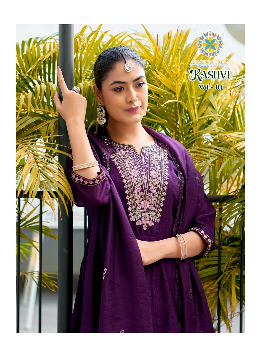 Passion Tree Kashvi Vol 4 Anarkali Suits Catalog collection 9
