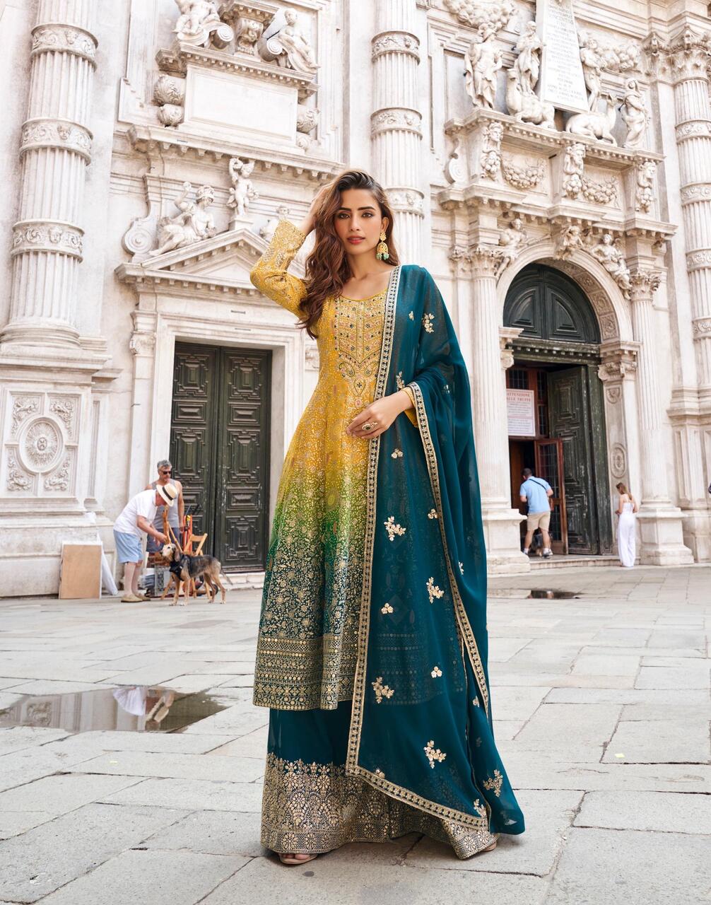 Sayuri Designer Sugandh Wedding Party Salwar Suits Catalog collection 6