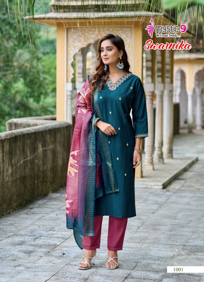 Mystic 9 Swarnika Readymade Dress Catalog collection 12