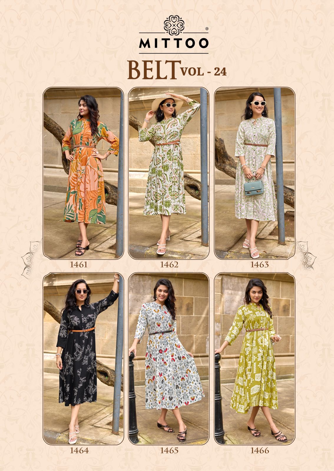 Mittoo Kurti Belt Vol 24 One Piece Dress Catalog collection 1