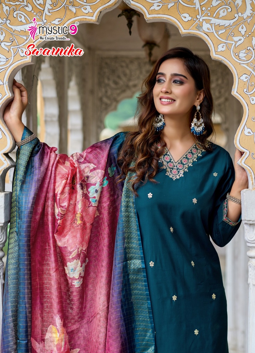 Mystic 9 Swarnika Readymade Dress Catalog collection 15
