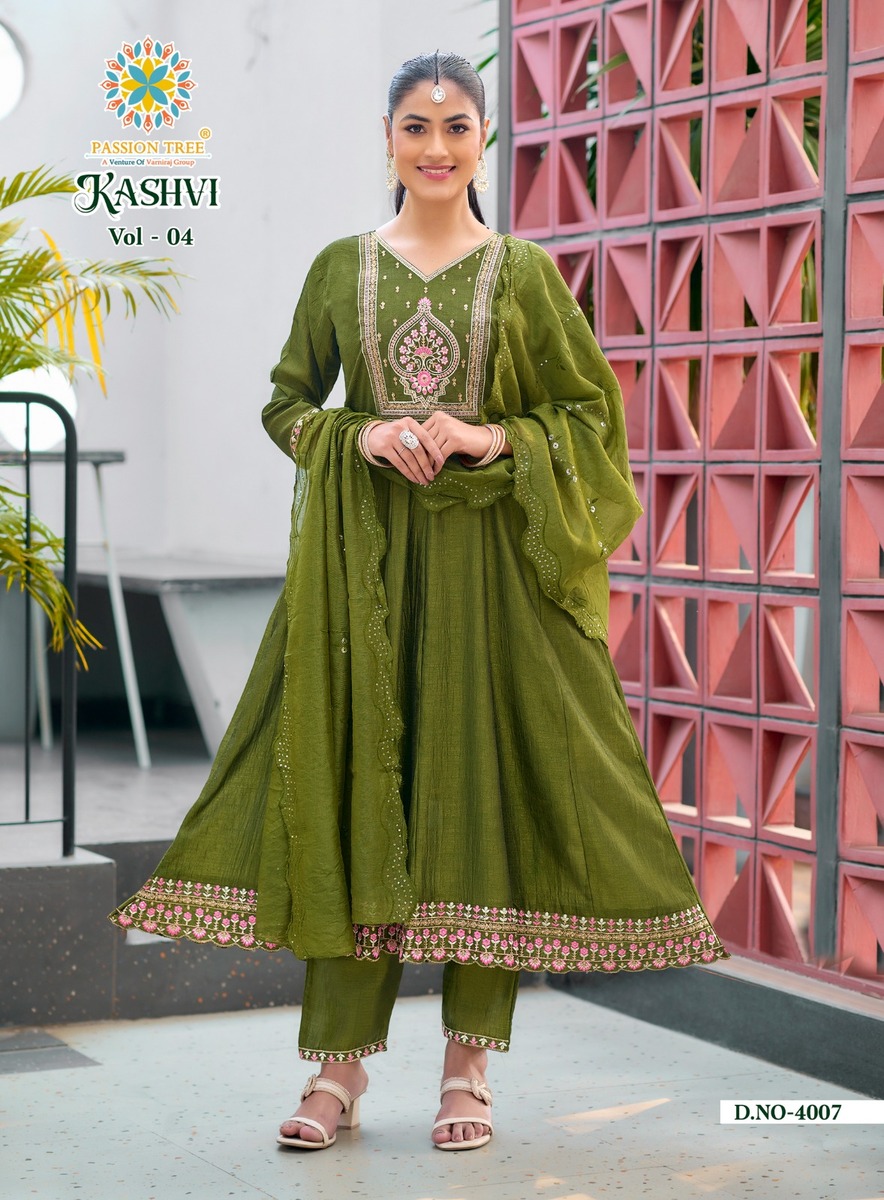 Passion Tree Kashvi Vol 4 Anarkali Suits Catalog collection 3