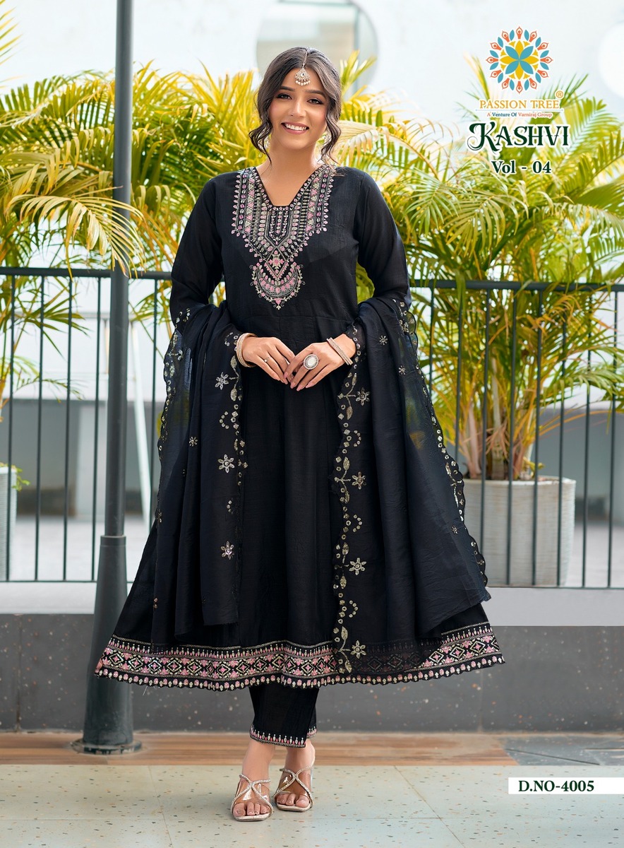 Passion Tree Kashvi Vol 4 Anarkali Suits Catalog collection 4