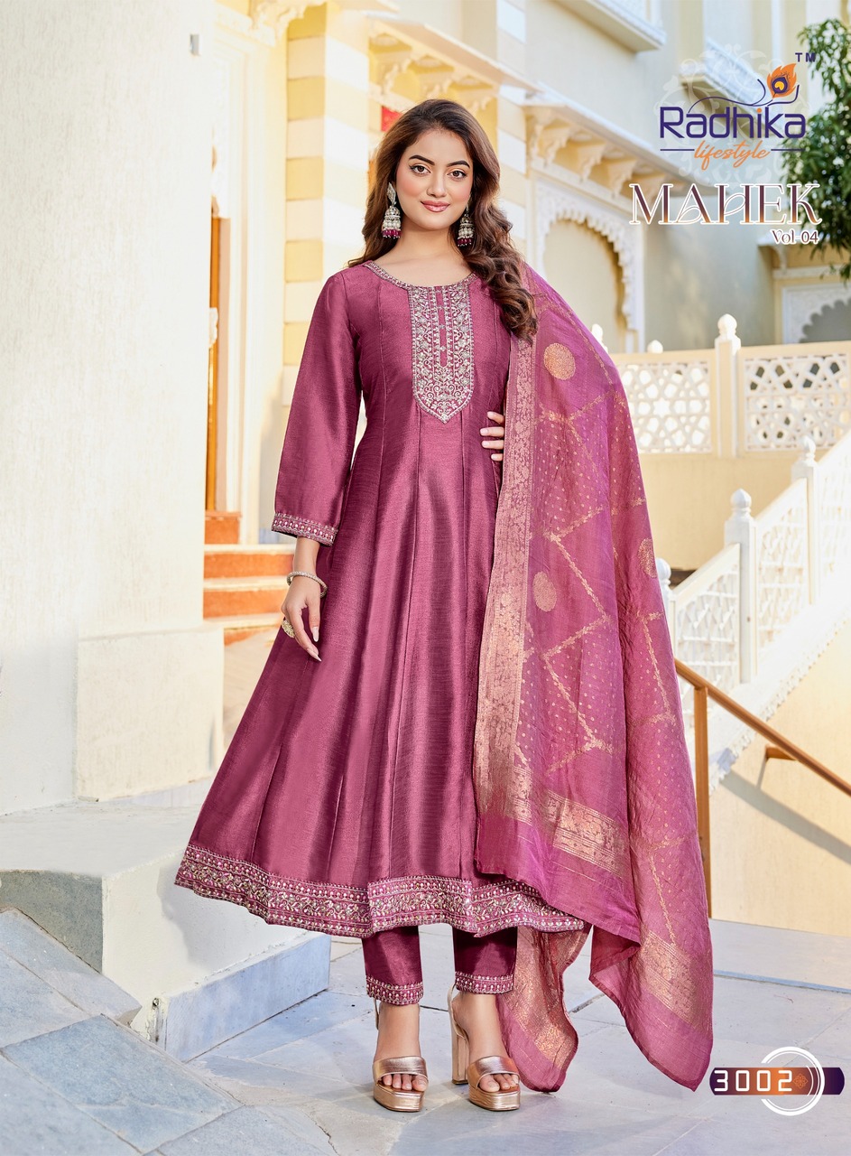 Radhika Lifestyle Mahek Vol 4 Readymade Dress Catalog collection 10