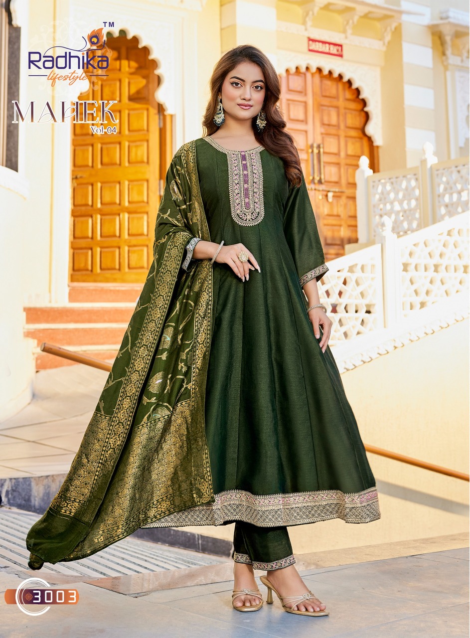 Radhika Lifestyle Mahek Vol 4 Readymade Dress Catalog collection 8