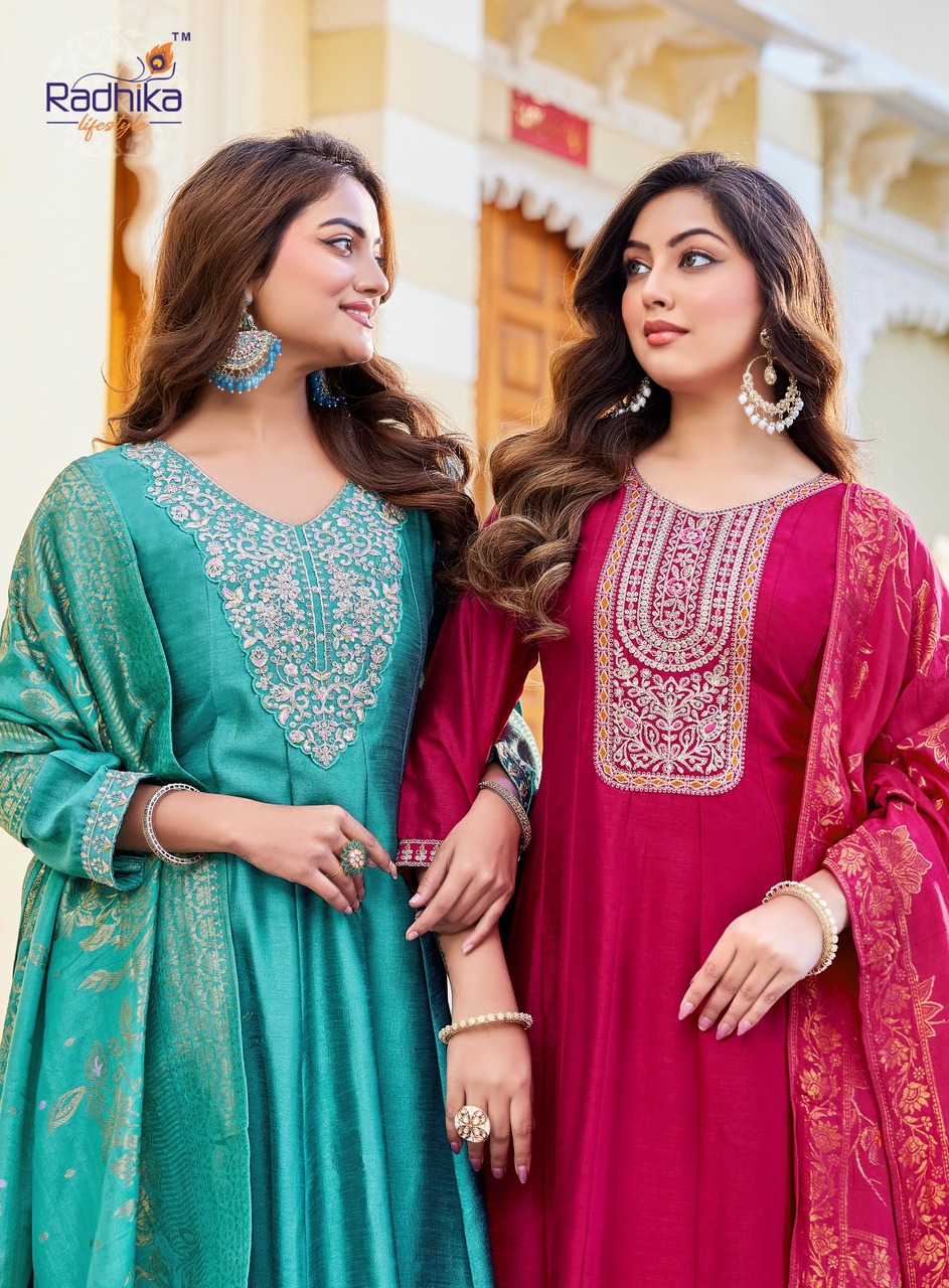 Radhika Lifestyle Mahek Vol 4 Readymade Dress Catalog collection 1