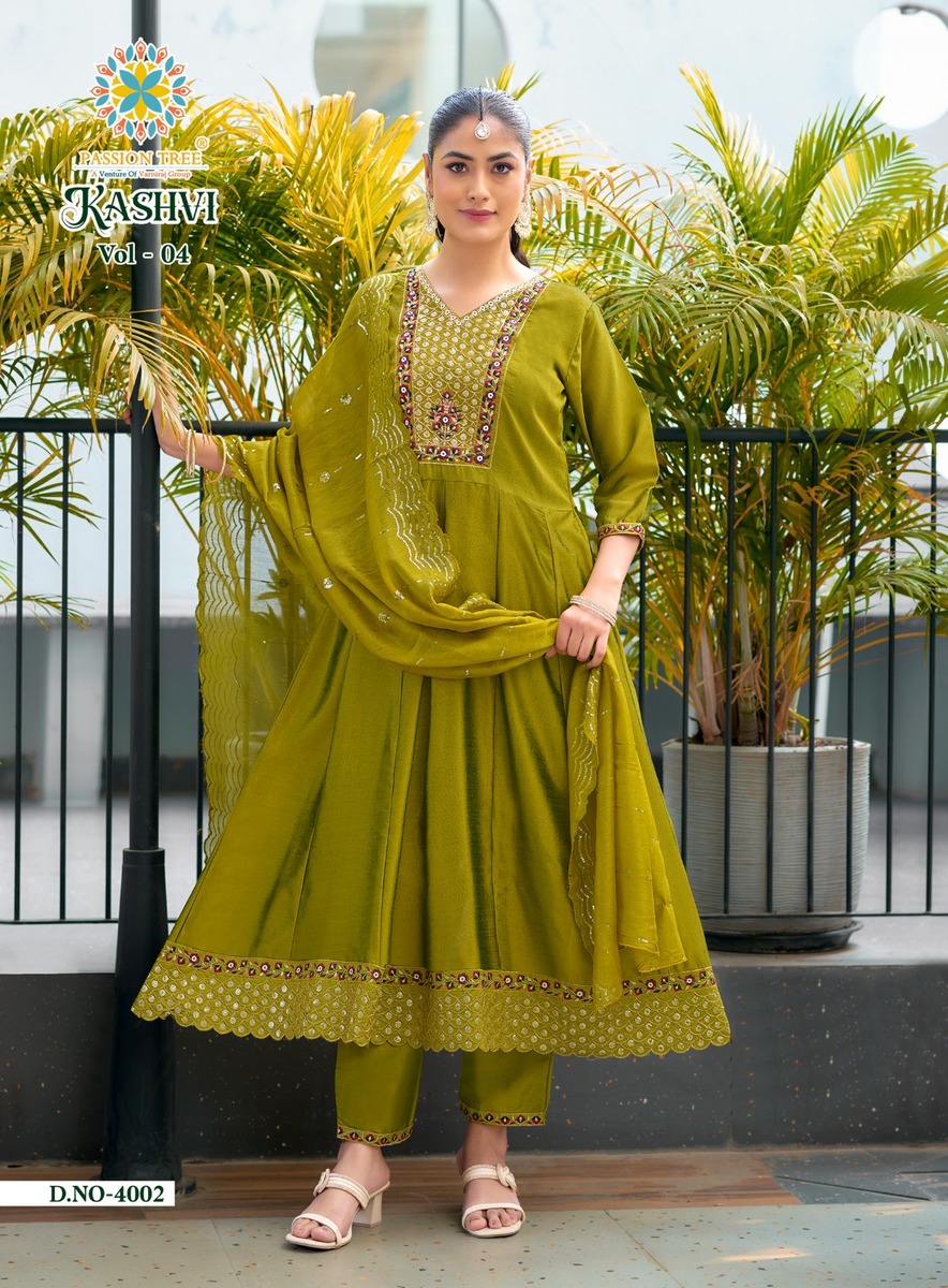 Passion Tree Kashvi Vol 4 Anarkali Suits Catalog collection 8