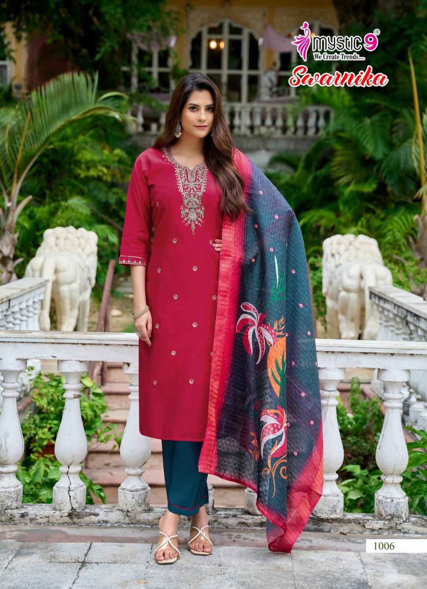 Mystic 9 Swarnika Readymade Dress Catalog collection 10