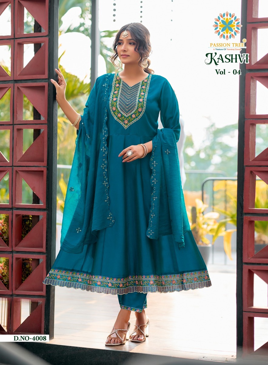Passion Tree Kashvi Vol 4 Anarkali Suits Catalog collection 1