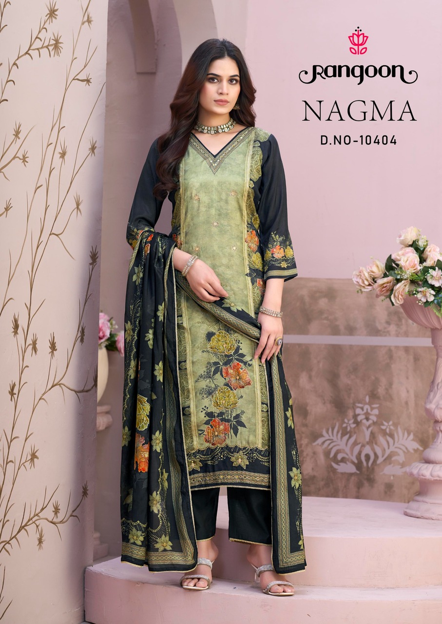 Rangoon Nagma Printed Salwar Kameez Catalog collection 4