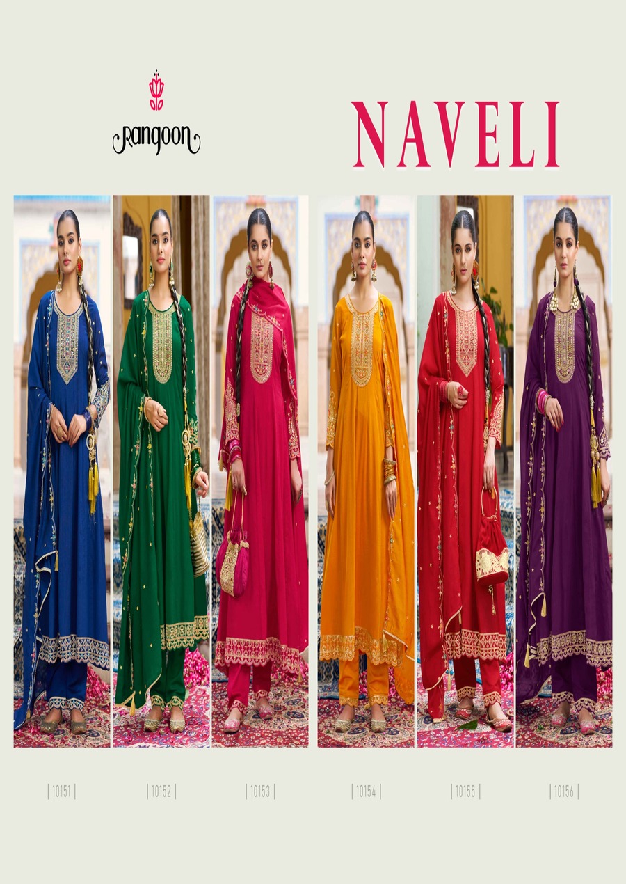 Rangoon Naveli Anarkali Suits Catalog collection 7