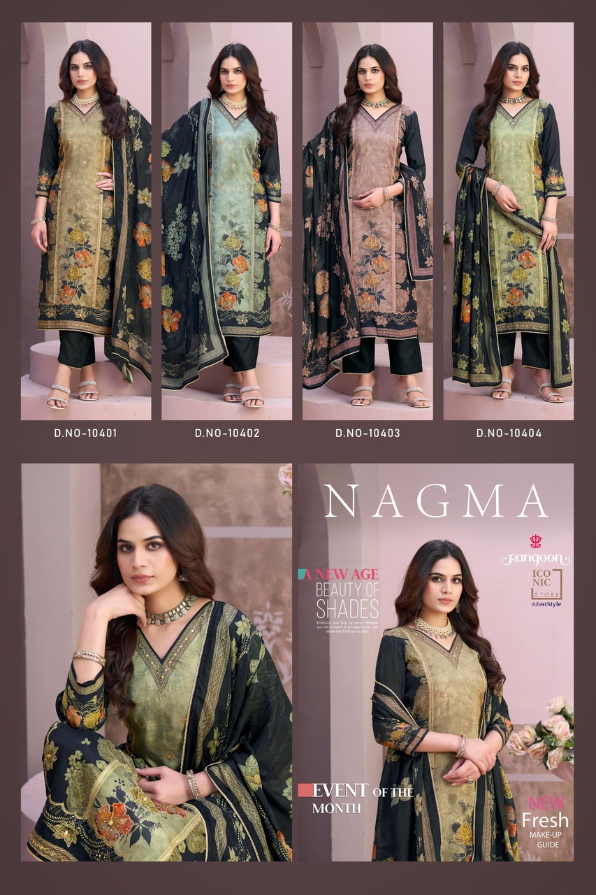 Rangoon Nagma Printed Salwar Kameez Catalog collection 5