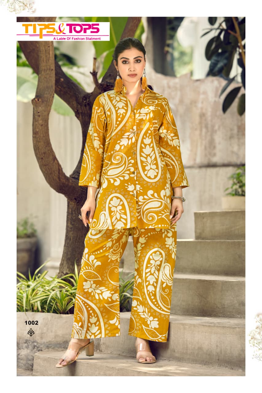Tips And Tops Cotton Beats Vol 4 Co Ord Set Catalog collection 3