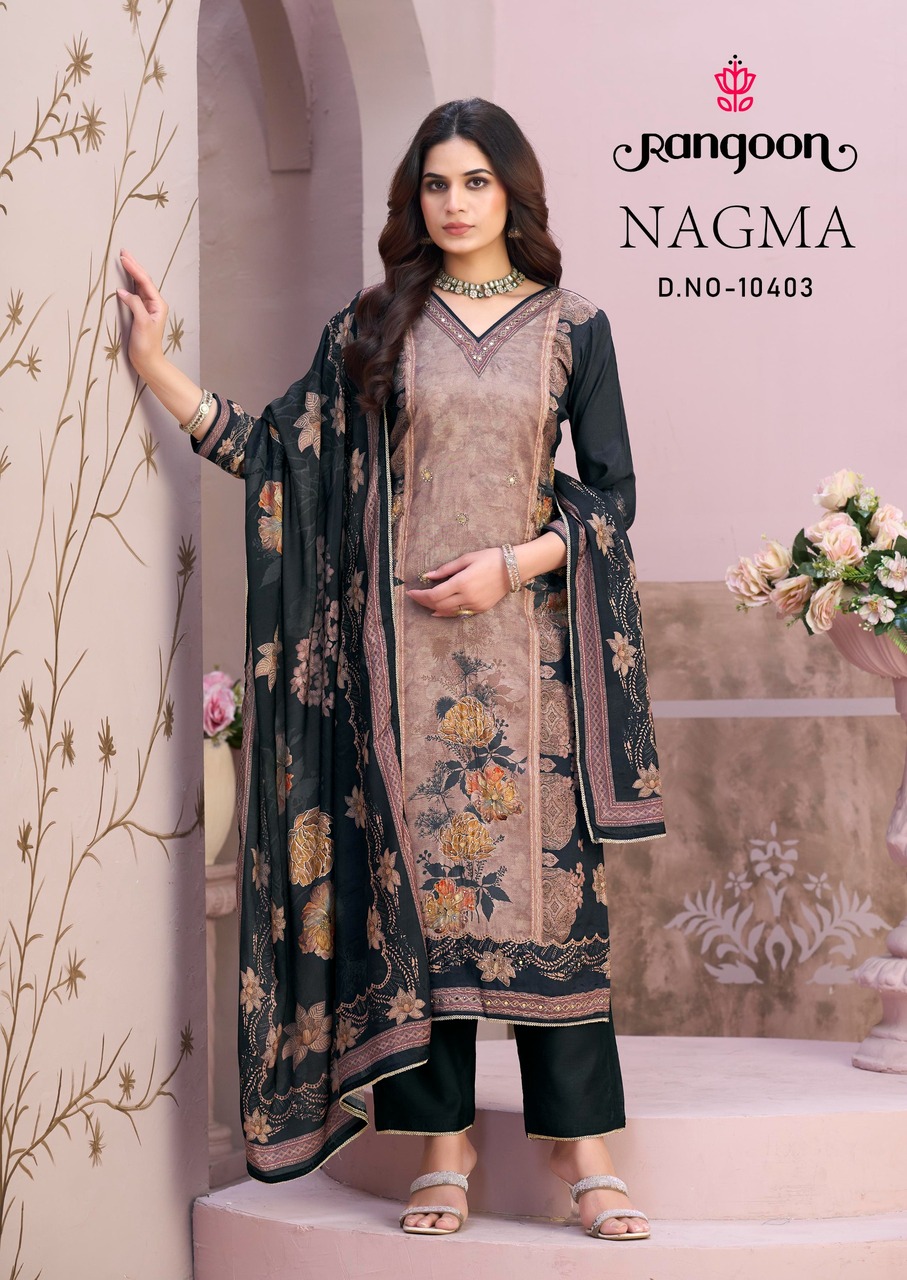 Rangoon Nagma Printed Salwar Kameez Catalog collection 2