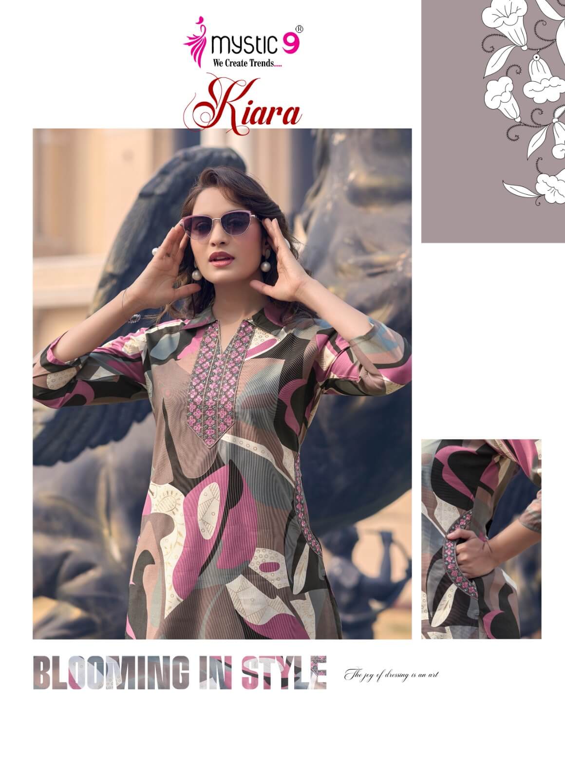 Mystic 9 Kiara Vol 2 Co Ord Set Catalog collection 16