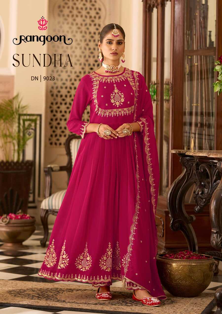 Rangoon Sundha Anarkali Suits Catalog collection 2