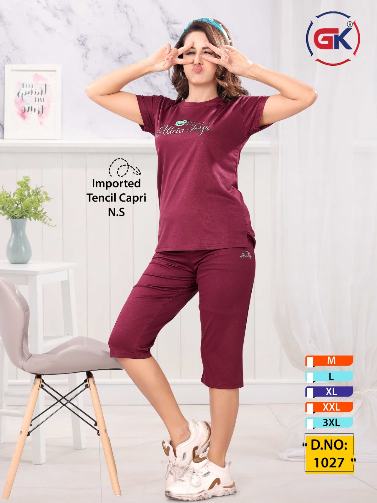 GK Fashion Capry Night Dress Catalog collection 5