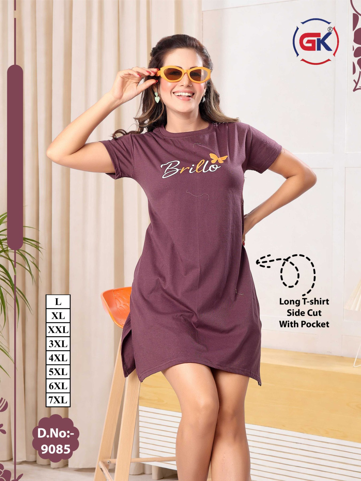 GK Fashion Long T shirt Catalog collection 3