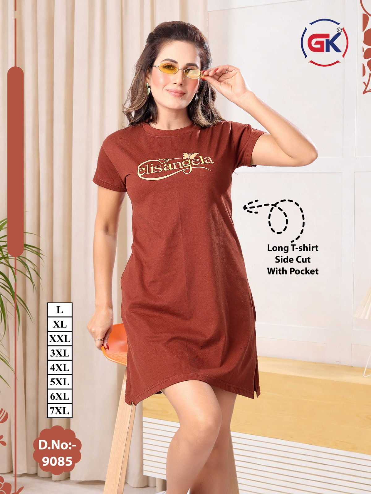 GK Fashion Long T shirt Catalog collection 1