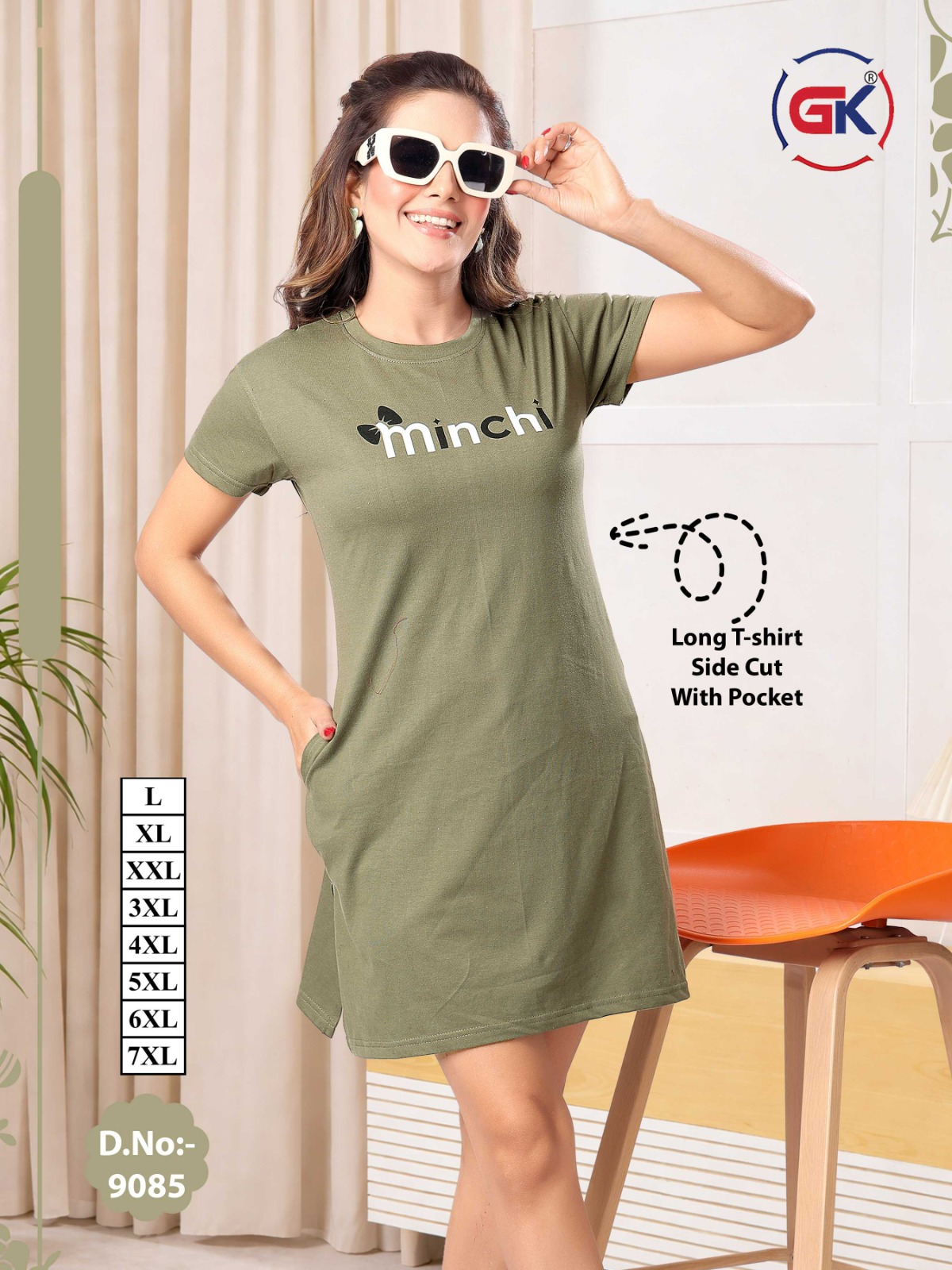 GK Fashion Long T shirt Catalog collection 6