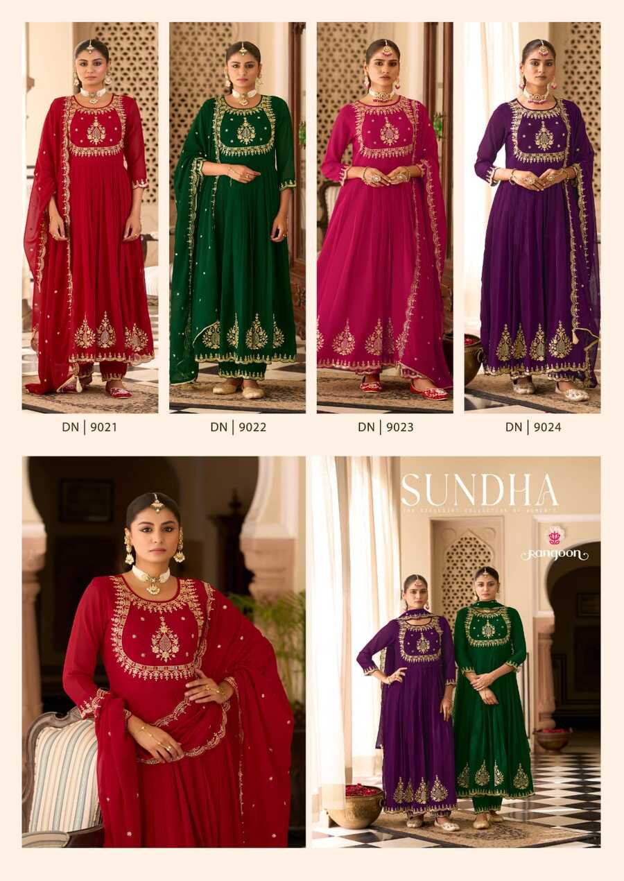 Rangoon Sundha Anarkali Suits Catalog collection 3