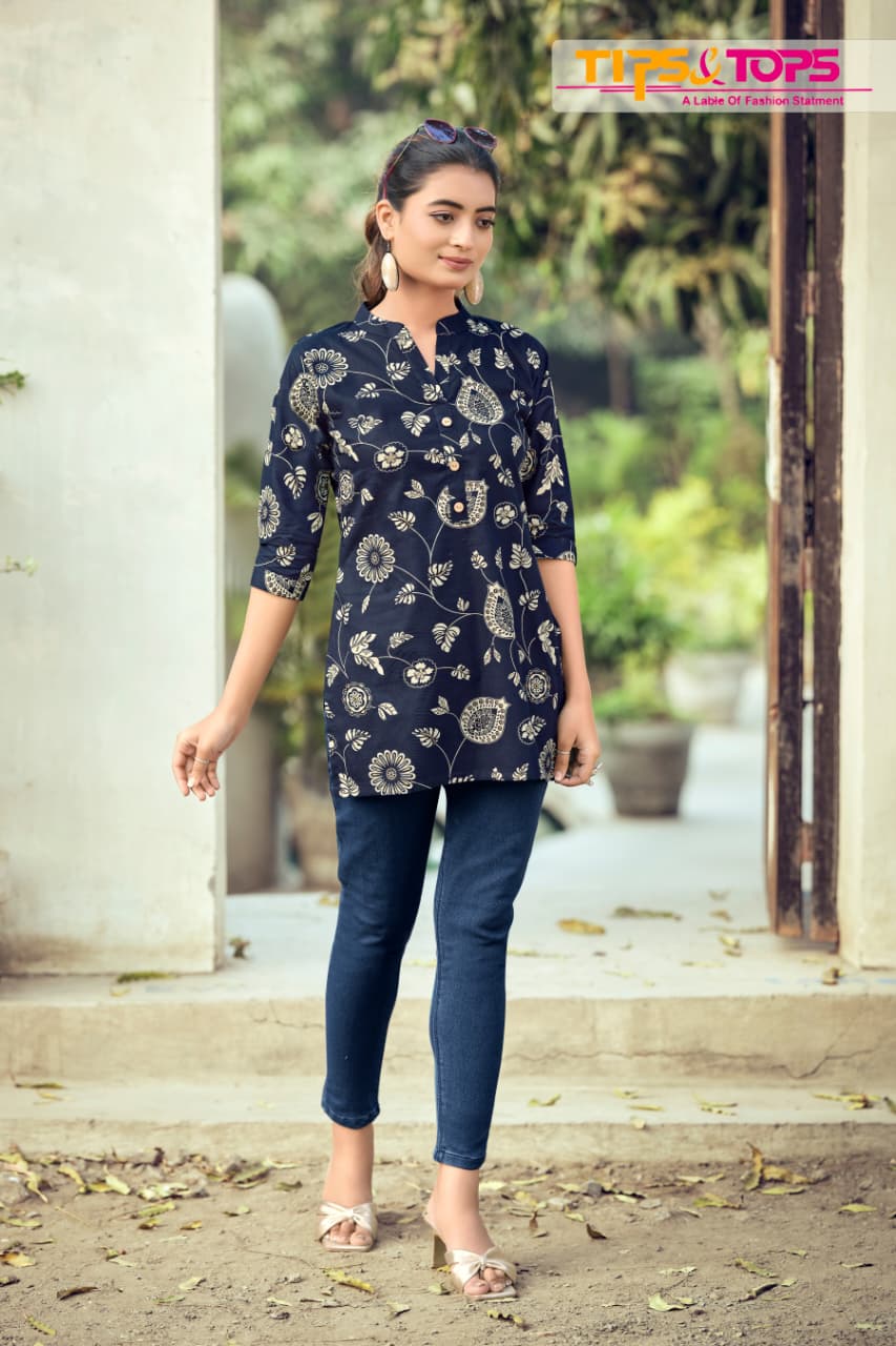 Tips And Tops Cotton Shorties Vol 9 Ladies Tops Catalog collection 3