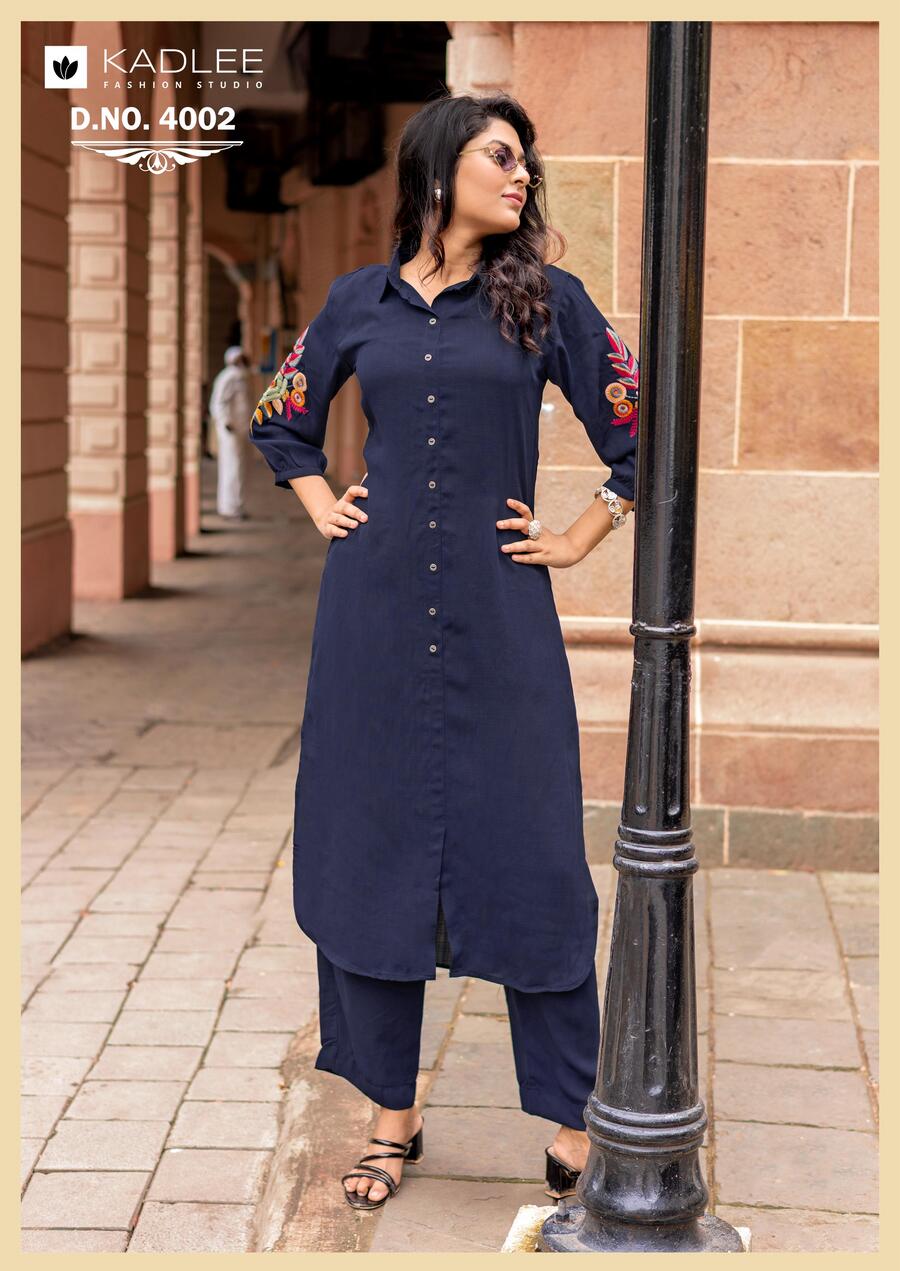 Kadlee Blue Bell Kurtis With Bottom Catalog collection 7