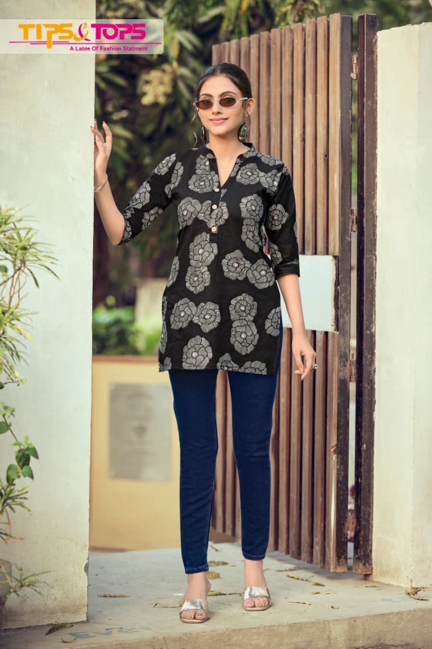 Tips And Tops Cotton Shorties Vol 9 Ladies Tops Catalog collection 5