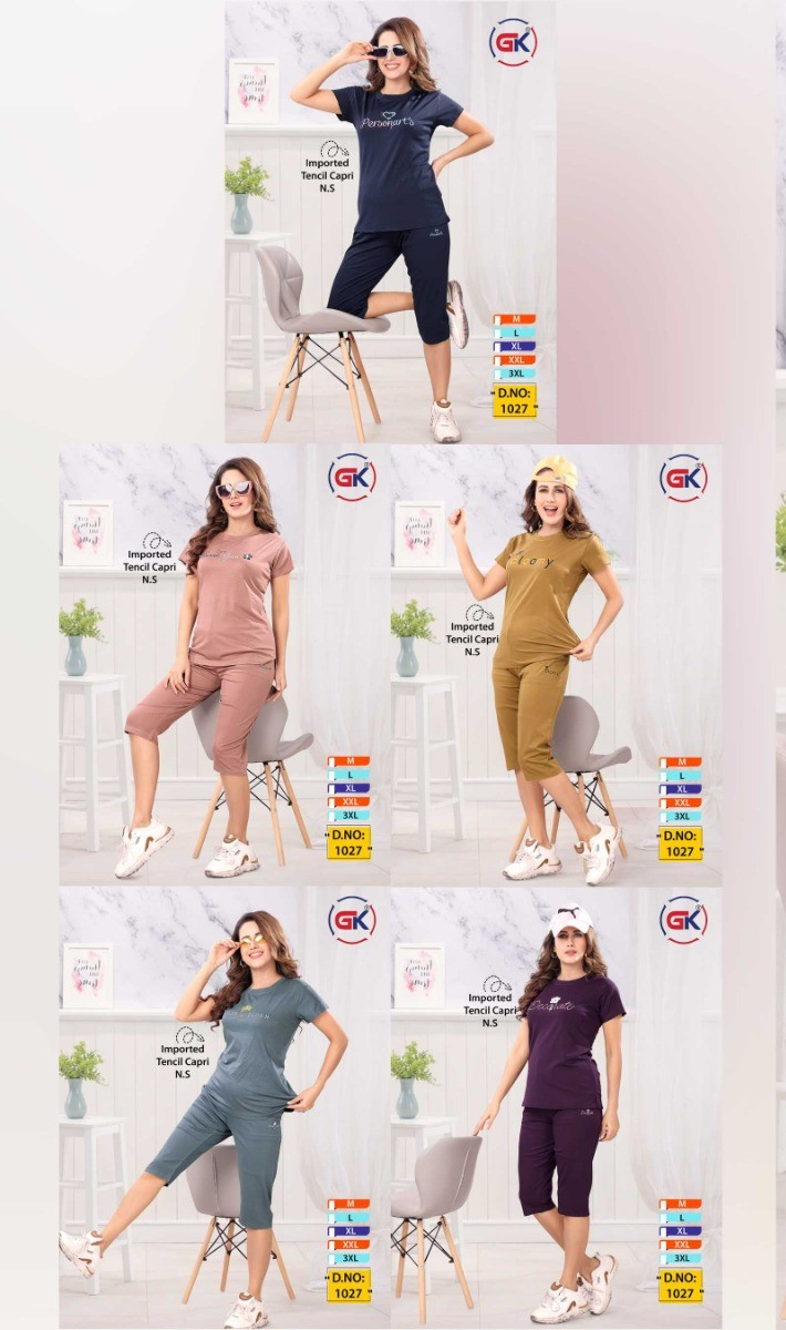 GK Fashion Capry Night Dress Catalog collection 6