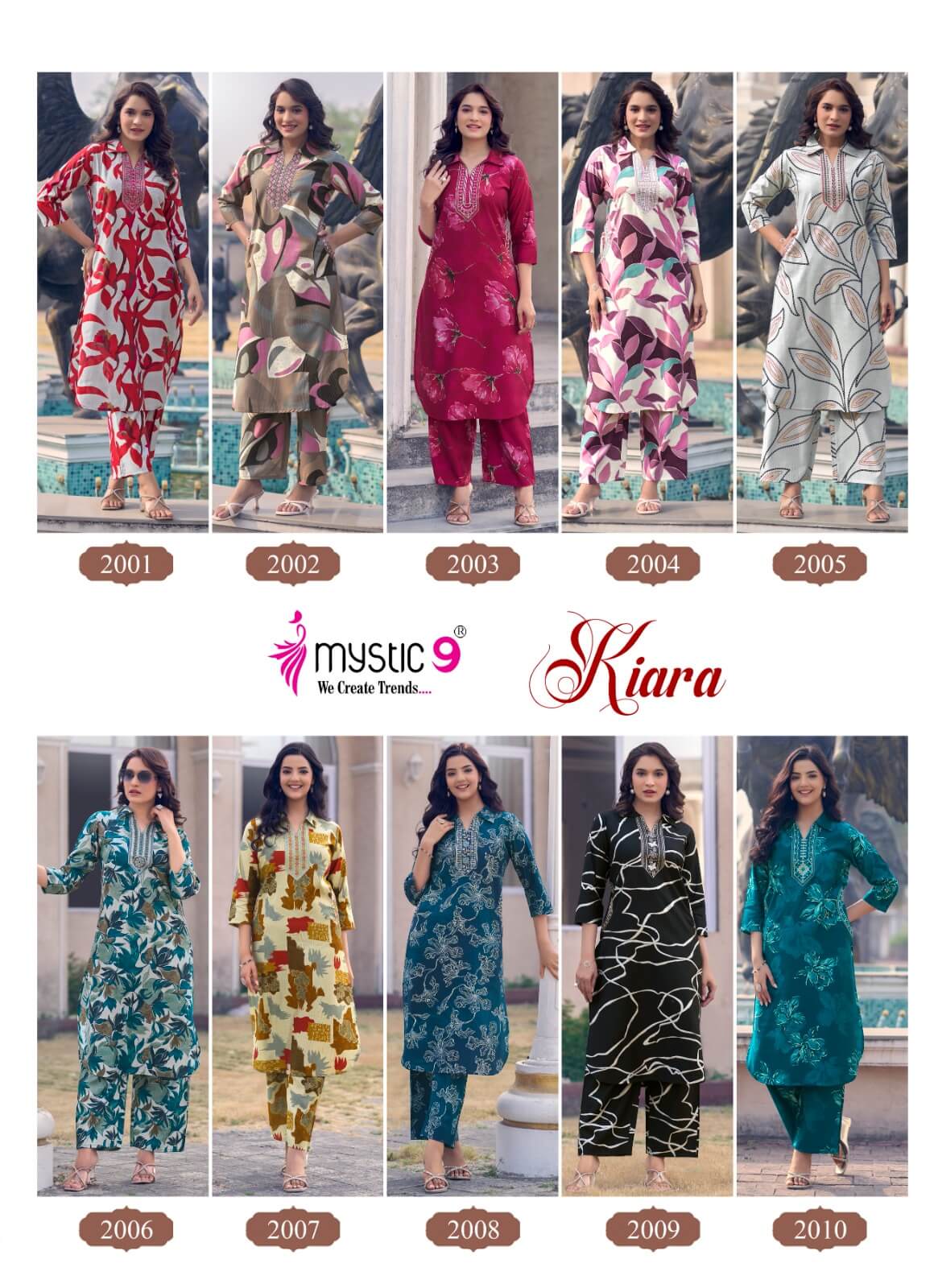 Mystic 9 Kiara Vol 2 Co Ord Set Catalog collection 11