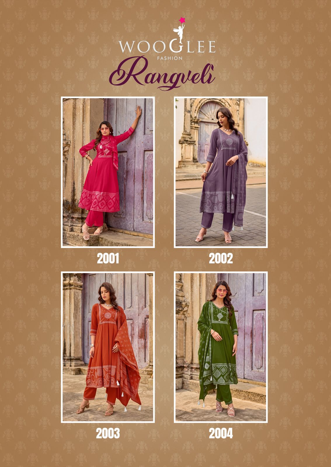 Wooglee Fashion Rangveli Readymade Dress Catalog collection 7