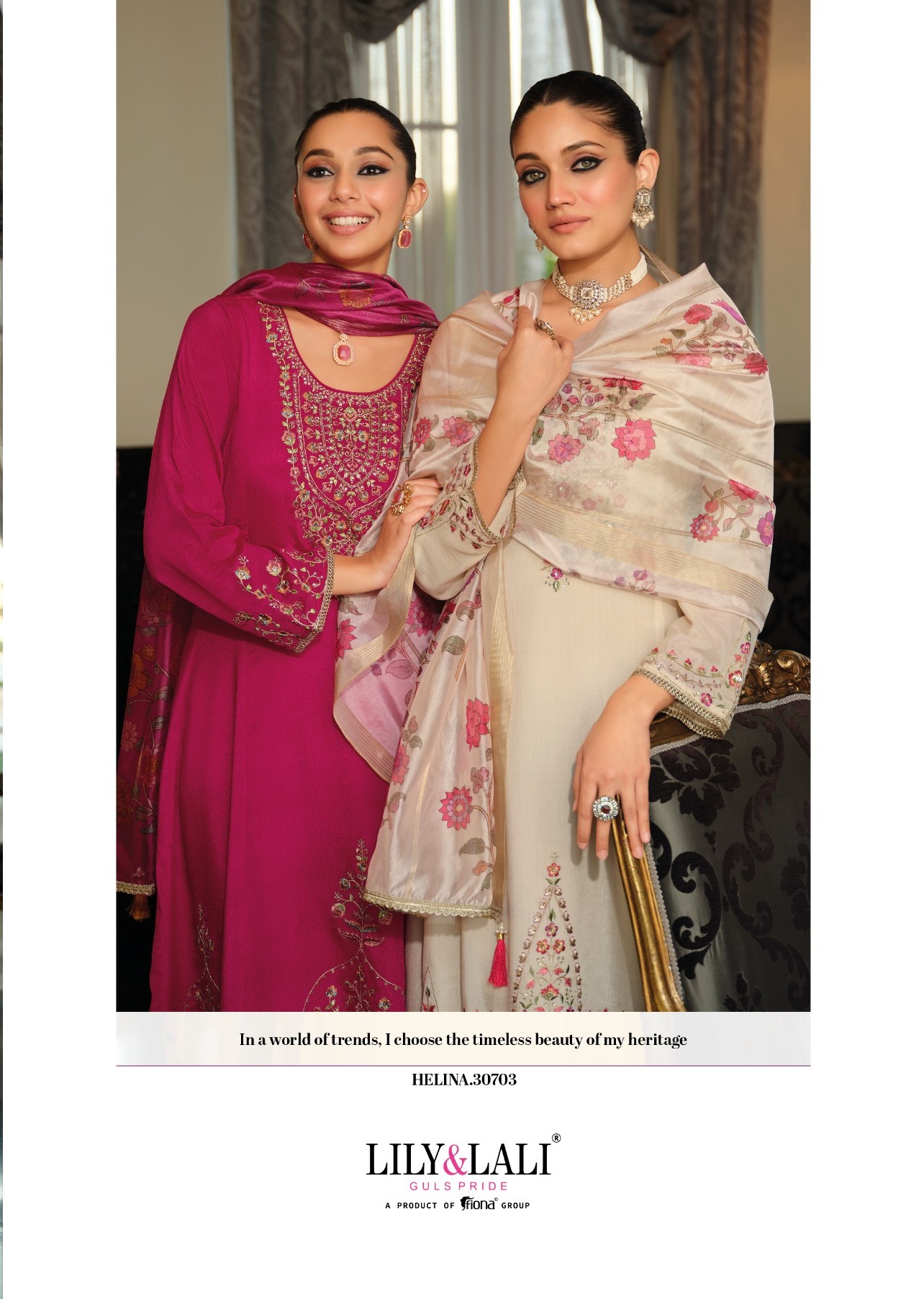 Lily Lali Helina Embroidery Salwar Kameez Catalog collection 3