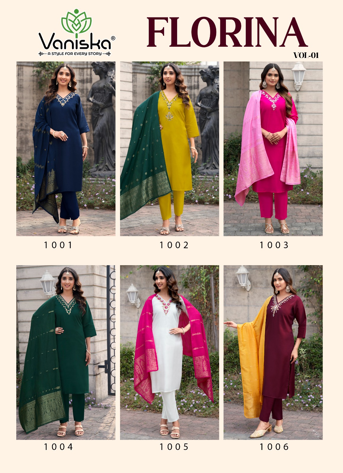 Vaniska Florina Readymade Dress Catalog collection 7