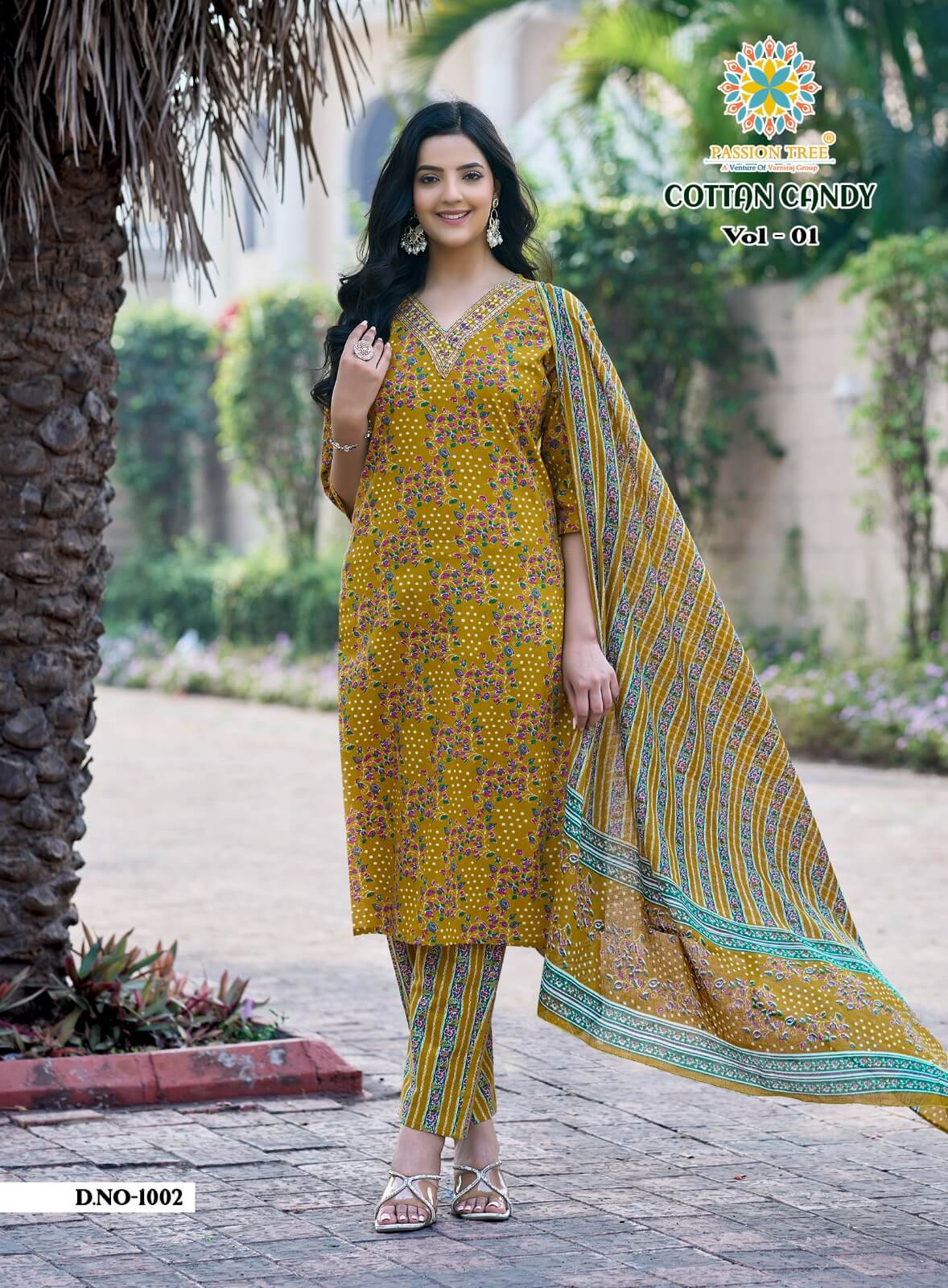 Passion Tree Cotton Candy Cotton Salwar Kameez Catalog collection 6