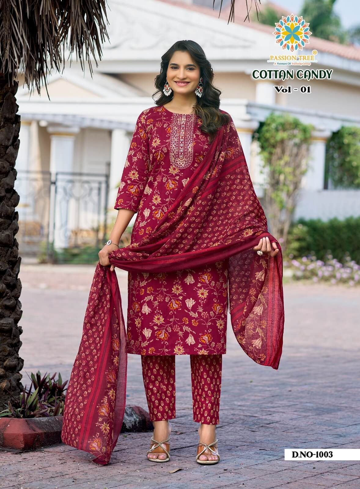 Passion Tree Cotton Candy Cotton Salwar Kameez Catalog collection 7