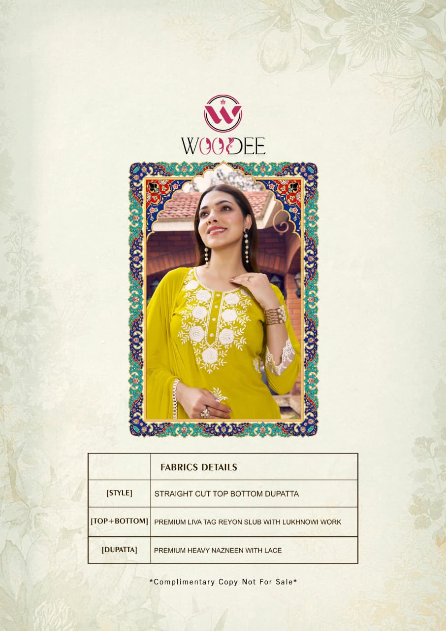 Woodee White Lotus Vol 2 Readymade Dress Catalog collection 5