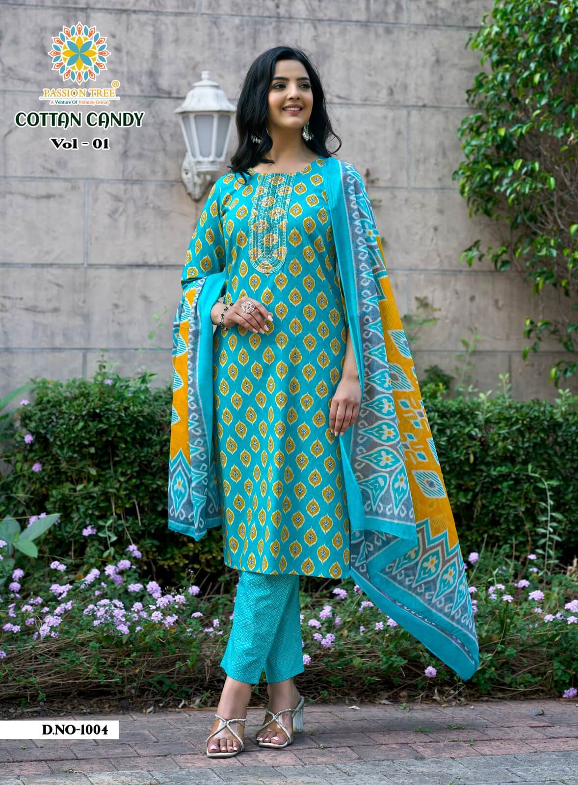 Passion Tree Cotton Candy Cotton Salwar Kameez Catalog collection 5