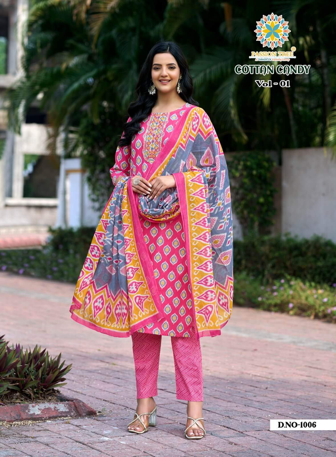 Passion Tree Cotton Candy Cotton Salwar Kameez Catalog collection 3