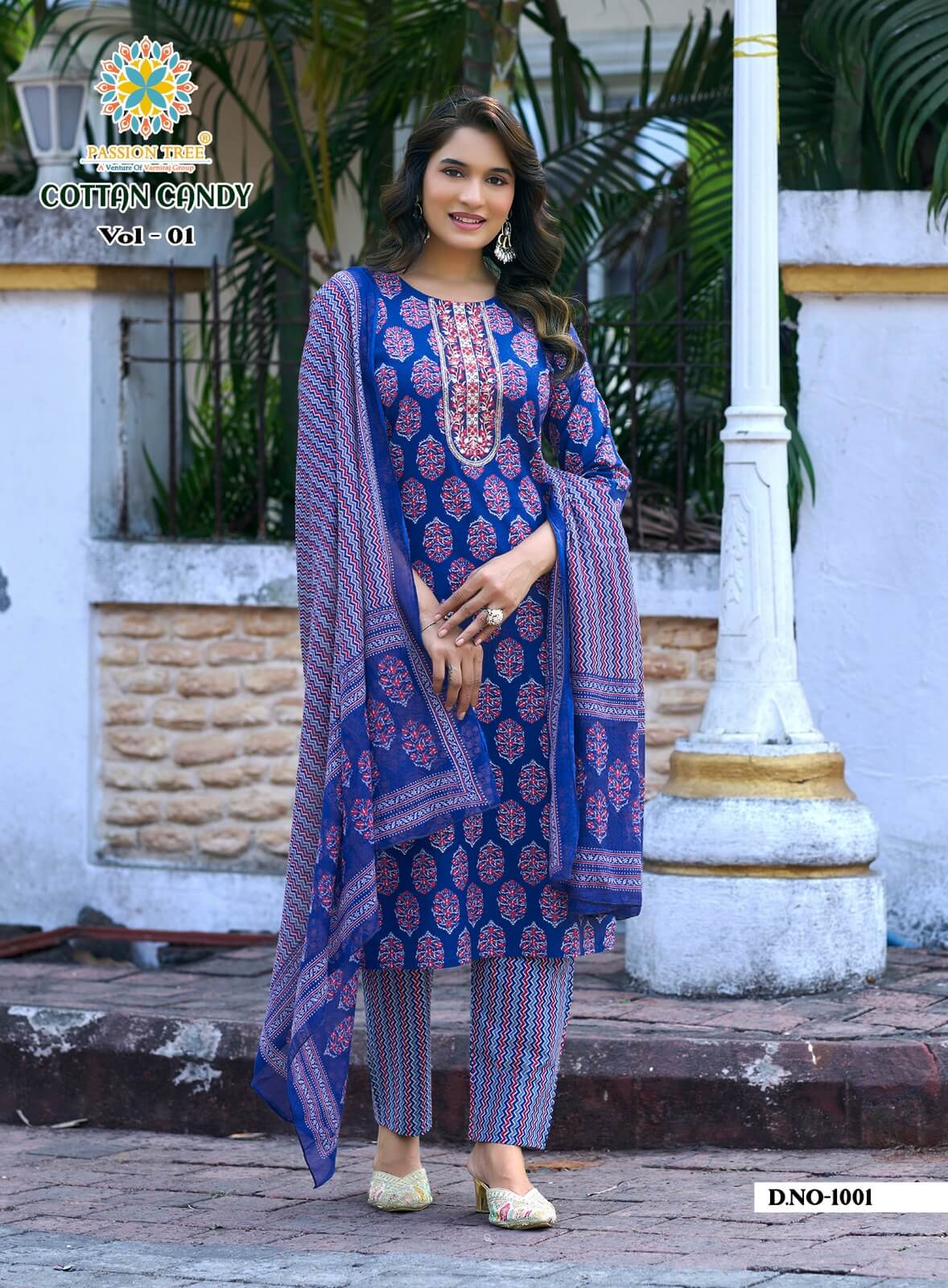 Passion Tree Cotton Candy Cotton Salwar Kameez Catalog collection 8