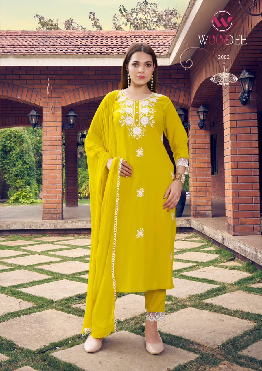 Woodee White Lotus Vol 2 Readymade Dress Catalog collection 6