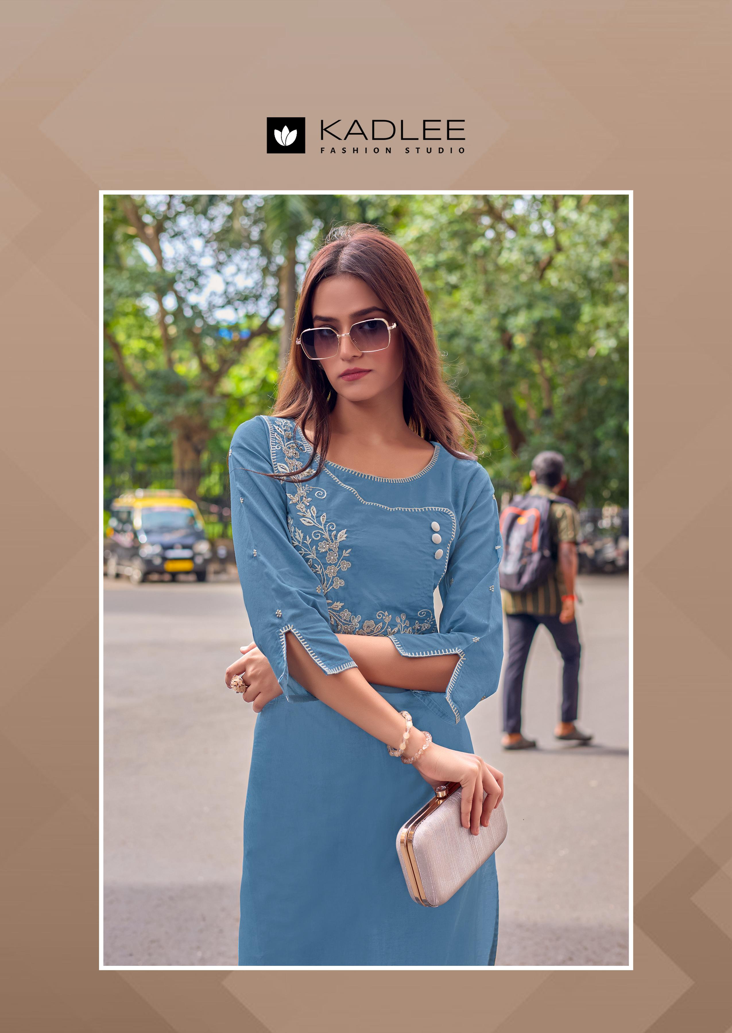 Kadlee Yashvi Rayon Kurti Catalog collection 7