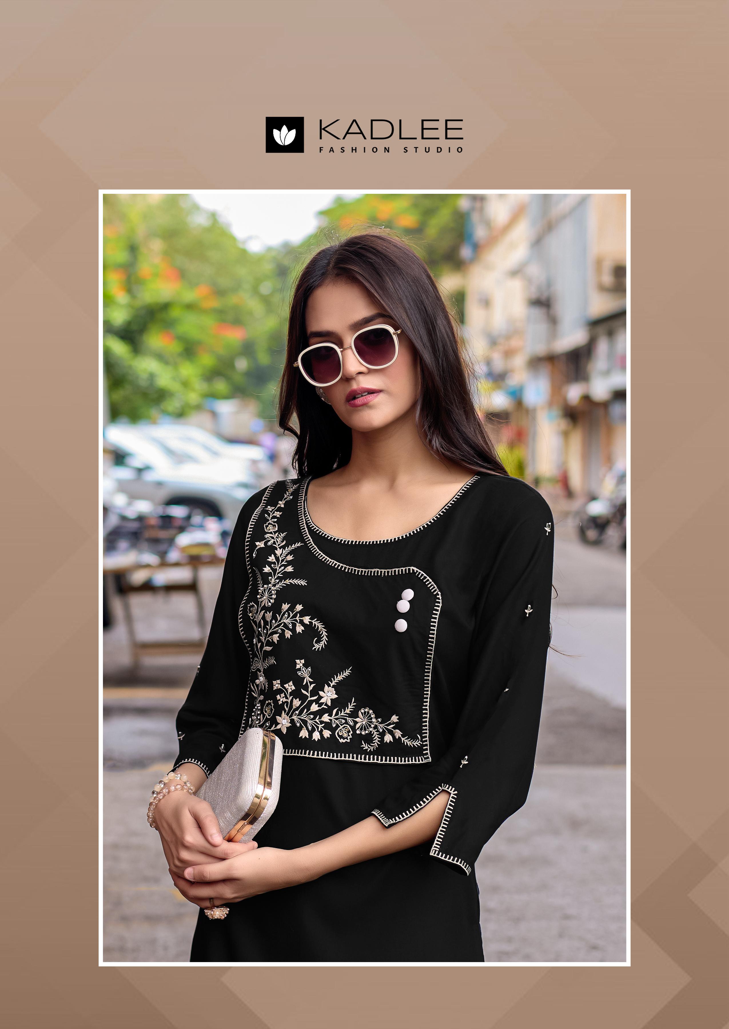 Kadlee Yashvi Rayon Kurti Catalog collection 3