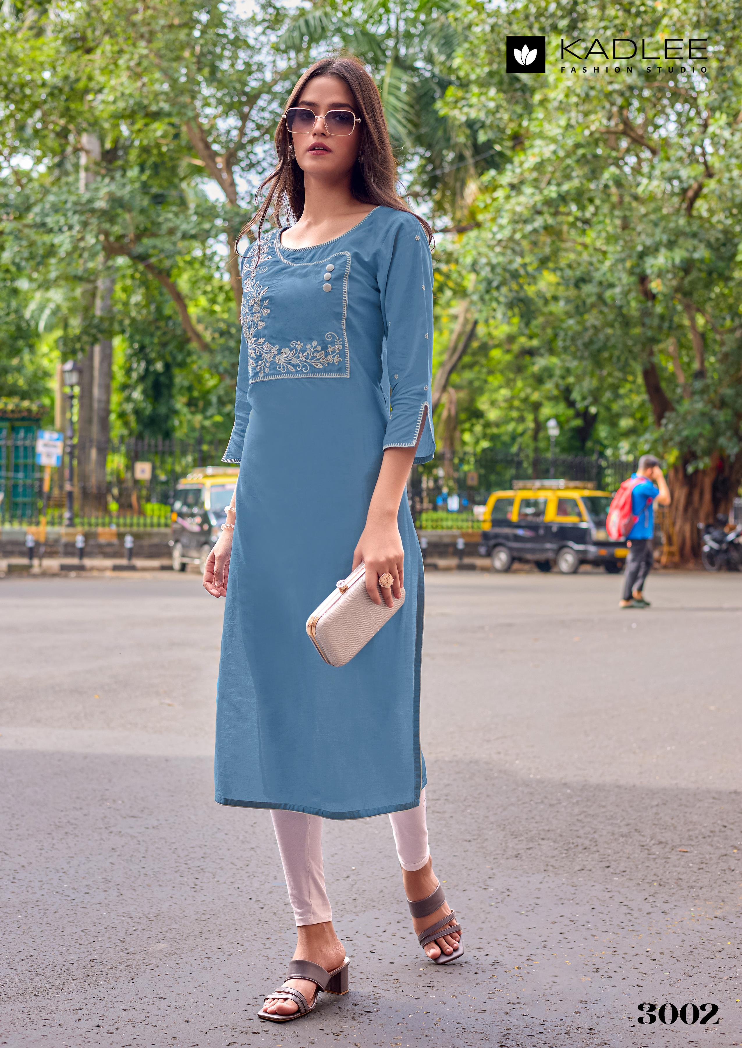 Kadlee Yashvi Rayon Kurti Catalog collection 5