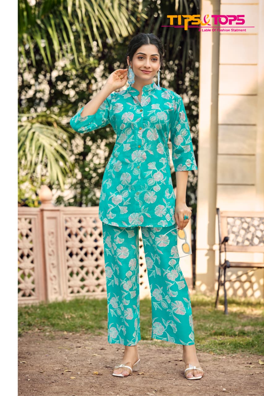 Tips And Tops Cotton Trends Vol 3 Co Ord Set Catalog collection 2
