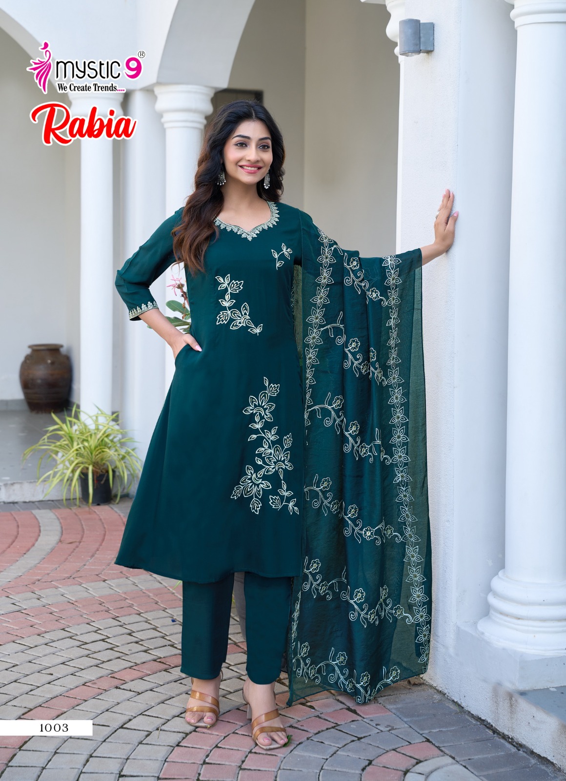Mystic 9 Rabia Readymade Dress Catalog collection 8