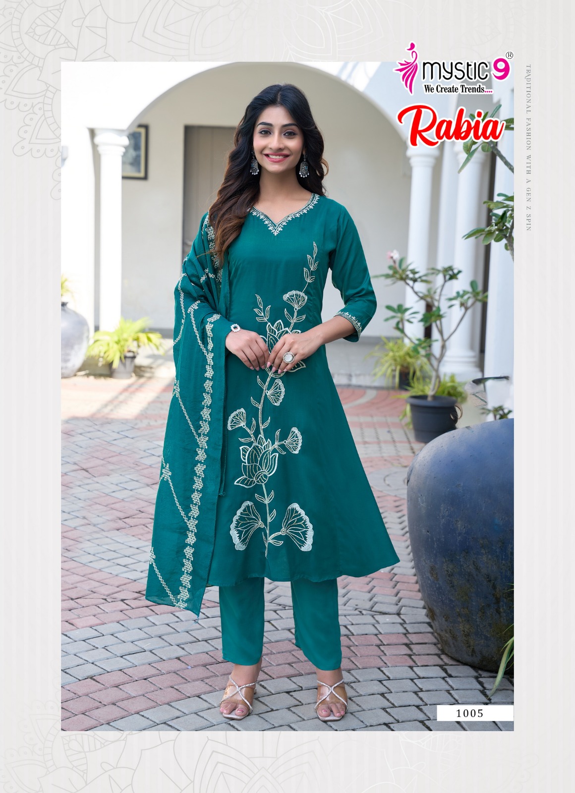 Mystic 9 Rabia Readymade Dress Catalog collection 5
