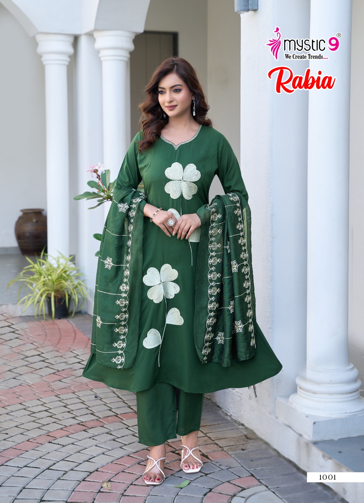 Mystic 9 Rabia Readymade Dress Catalog collection 1
