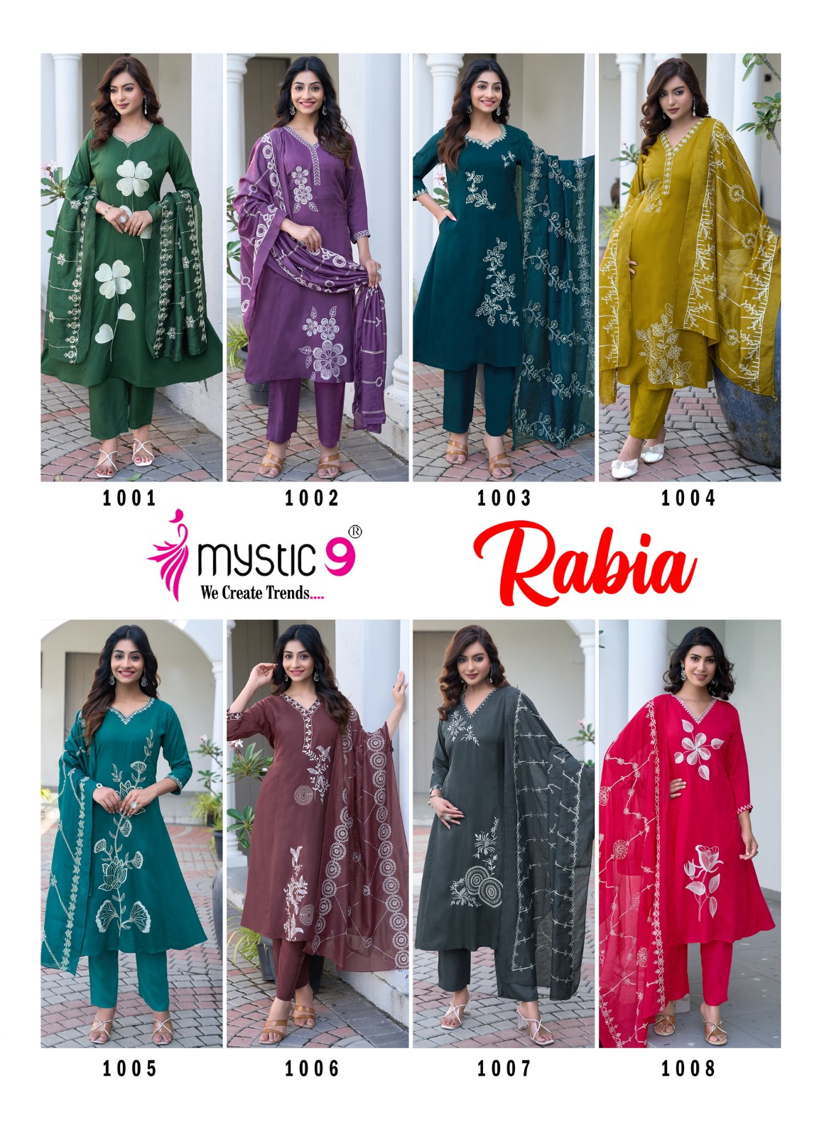 Mystic 9 Rabia Readymade Dress Catalog collection 4