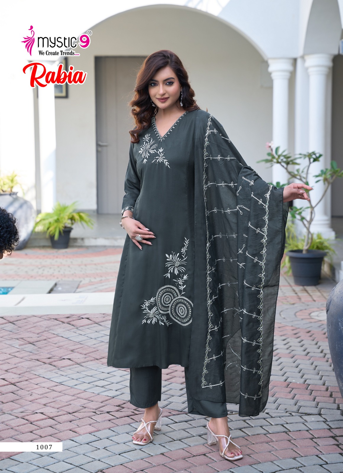 Mystic 9 Rabia Readymade Dress Catalog collection 2